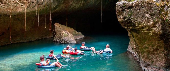Destination Pakistan cave tubing