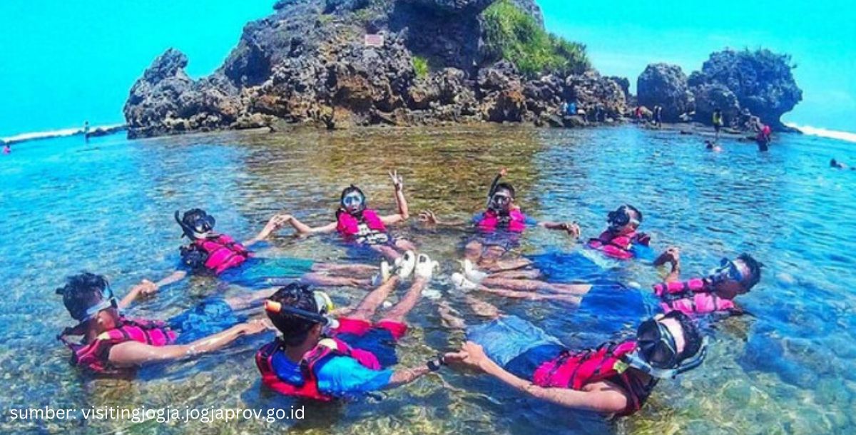 pantai untuk snorkling